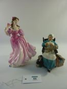 Two Royal Doulton figures 'Nanny' HN2221 and 'Lauren' HN3975 (both boxed)