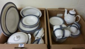 Royal Doulton 'Sherbrooke' dinner and tea service in two boxes