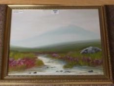 Moorland Landscape,