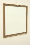 Square mirror in gilt frame,