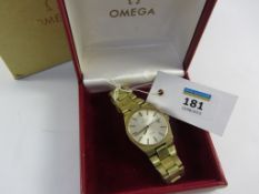 Omega gentleman's automatic wristwatch