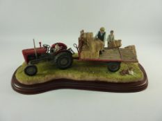 Border Fine Arts sculpture `Loading Up` by Ray Ayres,