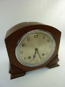 Art Deco period mantel clock with Garrard movement L23.