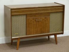 Vintage retro GEC radiogram in rosewood case,