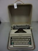 Olympia SM9 portable typewriter circa 1963,