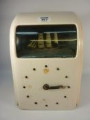 1930s Vitascope bakelite rocking ship automation clock, H31.
