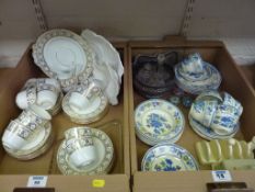 Spode 'Royal Jasmine' tea service, early 20th tea service,