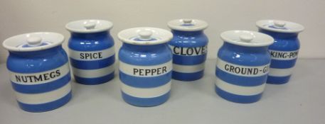 Green & Co. Ltd clove jar and five other T.G.