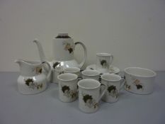 Royal Doulton 'Westwood' coffee service - six place settings