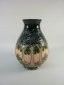 Moorcroft 'Cluny' pattern vase H19cm