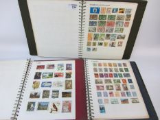 Early 20th century and later world stamps in three albums