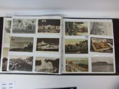 Large collection of early - mid 20th century Scarborough postcards in one album approx 330