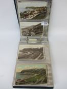 Collection of early - mid 20th century Scarborough postcards in one  album approx 120