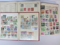 Early 20th century and later world stamps in three albums