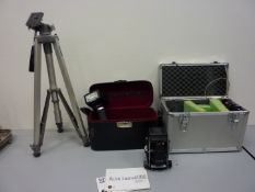 Mamiya C330 Professional camera with interchangeable lenses in hard case,