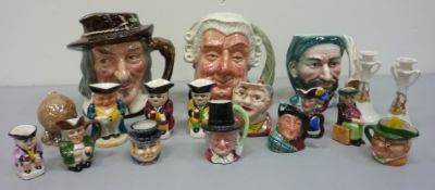 Two Royal Doulton character jugs 'The Lawyer' and 'Izaak Walton', collection of Artone,