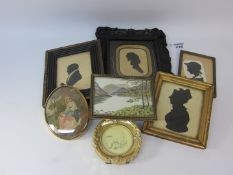 Early Victorian silhouettes,