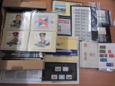 Definitive stamps, FDCs,