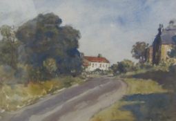 James William Booth (Staithes Group 1867-1953): Scalby Road Scalby Scarborough,