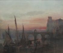 Paul Marny (French/British 1829-1914): 'Pont d'Avignon',