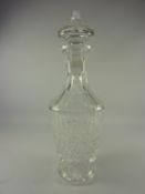 Waterford cut crystal decanter H33cm