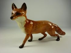 Large Beswick fox L22cm