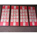 Deck of 1950s playing cards decorated with Vargas style pin-up girls,
