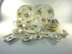 Royal Crown Derby 'Derby Posies' bridge set and teaware