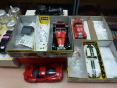 Burago and other die cast model cars