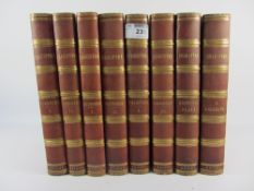 Books: The Works of Shakespeare in 8 vols printed by George Routledge & Sons The Broadway Ludgate