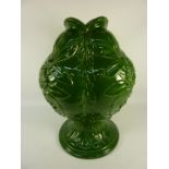 19th century Ault vase - probably designed by Christopher Dresser - exhibited at Christopher