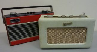 Roberts Revival radio and a vintage Roberts R24 radio (2)