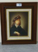 'Portrait' after Rembrandt,