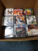 Selection of jazz and other CDs in one box