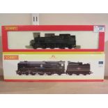 Hornby 00 gauge Great Western 2-6-2T 61 class locomotive R2183 and BR 4-6-2 Squadron locomotive and