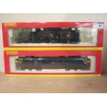 Hornby 00 gauge BR 4-6-0 standard 4MT class locomotive and tender R3016X and BR Co-Co diesel