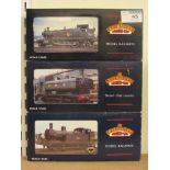 Bachmann 00 gauge three tank locomotives 32-136, 32-200B,