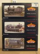 Bachmann 00 gauge three tank locomotives 32-227, 32-075A,