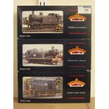 Bachmann 00 gauge three tank locomotives 32-227, 32-075A,