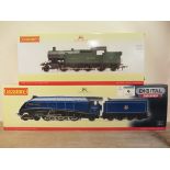 Hornby 00 gauge BR 4-6-2 Sparrow Hawk digital locomotive R2991XS and GWR 2-8-2T locomotive R3127X