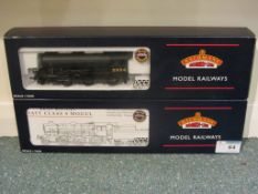Bachmann 00 gauge LMS Ivatt class 4 locomotive and tender 32-575 and LNER 2934 locomotive and