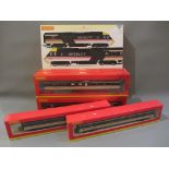 Hornby 00 gauge BR Intercity 125 Bo-Bo diesel locomotive and un-motored power car R2702X and 8
