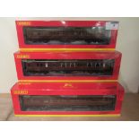 Hornby 00 gauge BR Hawksworth carriages boxed (6)