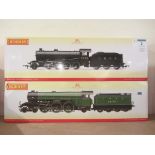 Hornby 00 gauge LNER 2-8-0 Thompson class locomotive and tender R3088X and 4-6-2 Great Northern