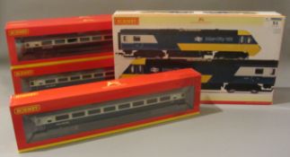 Hornby 00 gauge BR Intercity 125 Bo-Bo diesel locomotive and un-motored power car R2701 and 5