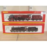 Hornby 00 gauge LMS 4-6-2 Duchess of Buccleuch locomotive and tender R2230 and Class 5P5F