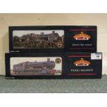 Bachmann 00 gauge BR Kinlet Hall locomotive and tender 32-003 and N class 1406 locomotive and