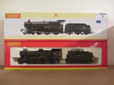 Hornby 00 gauge GWR 4-6-0 Hardwick Grange Locomotive and tender R2402 and GW  4-6-0 County of