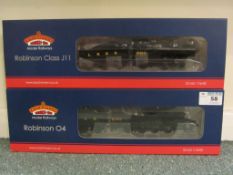 Bachmann 00 gauge Robinson 04 locomotive and tender 31-003 and Robinson class J11 locomotive and