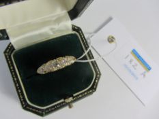 Diamond ring with adjustable shank